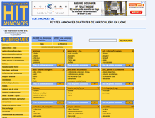 Tablet Screenshot of hitannonces.fr